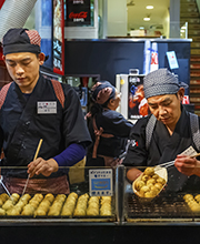 Takoyaki spécialité japonaise